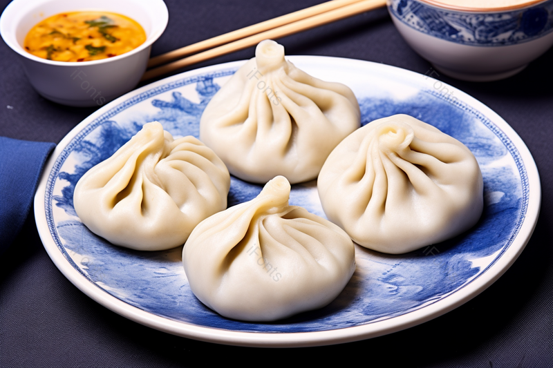 手工包子健康美味的营养早餐背景图,高清,摄影图,摄影图片,图片大全,摄影图免费下载